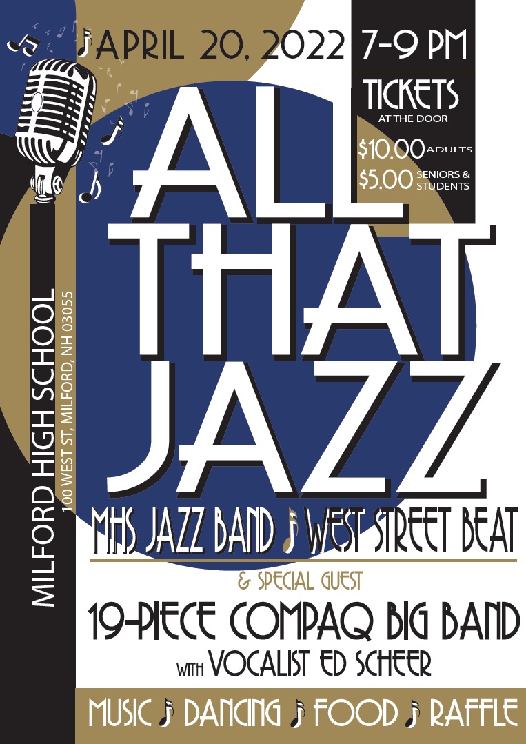 All That Jazz concert poster